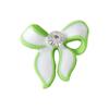Nueva joyería de uñas de primavera, lazo de aleación de diamantes, accesorios para uñas de color caramelo, venta al por mayor