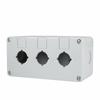 Caja de botones CNTD Changdu CBX de 4 orificios NPH1-10 20 30, interruptor de parada de emergencia, caja de plástico impermeable y engrosada.