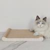 Venta al por mayor Popular Dropshipping Resistente a los arañazos, Resistente al desgaste, a prueba de humedad Papel corrugado 420 Grano de madera profundo Cojín de hueso pequeño Tabla pata de gato