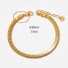Pulsera Yunyao de Escamas de Pez Dorado que Conservan el Color para Mujer, Piezas Brillantes de Escamas de Pez, Simbolizando Abundancia Cada Año, Pulsera Gruesa de Malla de Hueso de Pez y Hueso de Serpiente