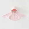 Ropa de Protección Solar de Verano para Bebés, Ropa de Verano Transpirable, Chaqueta Fresca con Protección UV para Niños para Exteriores, Ropa Ligera con Capucha para Protección Solar