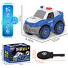 Coches de Juguete de Ensamblaje para Niños: Camiones de Bomberos Deslizables y Desmontables, Ensamblaje DIY con Tornillos, Tanques Militares, Coches de Policía, Motocicletas, Aviones