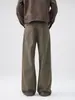 Pantalones Vaqueros Rectos de Pierna Ancha Cd Tendencia para Hombre Nueva Colección Primavera-Verano 2026 Pantalones Casuales Simples Versátiles Ligeramente Acampanados para Chicos