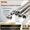 Rosca Interna Metal Mangueira de Metal Mangueira de Metal 4 Minutos 6 Minutos 1 Polegada 304 Alta Temperatura e Alta Pressão Mangueira Ondulada Trançada