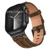 Correa de Apple Watch Adecuada para Correa de Cuero Ap Applewatchs12 Ultra2 Correa de Cuero Estilo Apple Business
