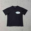 Playera de Manga Corta con Estampado de Letras Graffiti Cortiez para Hombre y Mujer, Camiseta Casual Holgada de Cuello Redondo de Marca Urbana de Moda