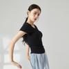Ropa de Baile Danza Clásica Moderna China Ropa de Práctica para Adultos Primavera y Verano Manga Corta Profesores Bailando Mujeres