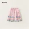 Bangxuan Ropa Infantil Colección Otoño: Hanfu Infantil para Niñas, Conjunto para el Festival de Medio Otoño, Falda de Cara de Caballo, Conjunto de Dos Piezas Estilo Chino para Niñas