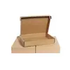 Color en stock caja de máquina voladora caja de cartón corrugado de tres capas caja de embalaje para ropa caja de máquina voladora negra venta al por mayor por lotes pequeños