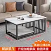 Mesa de Centro para Sala de Estar, Mesa de Té Simple Moderna para Oficina, Juego de Té Simple para Apartamento Pequeño, Mesa de Té Kung Fu Integrada