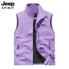 Chaleco de Pesca Casual 2026 Nuevo Modelo Chaleco Unisex Primavera y Verano Cuello Alto Outdoor Secado Rápido Corte Holgado Multibolsillo