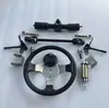 DIY Veículo Elétrico de Quatro Rodas Go-Kart Peças Kit de Volante Engrenagem de Direção Dianteira Knuckle de Direção 12/10mm