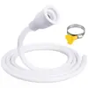 Tubo de extensão de mangueira de água externa para torneira transfronteiriça, mangueira flexível, tubo de saída de água doméstico, mangueira de chuveiro de jardim, tubo de PVC de conexão rápida