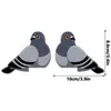 Mz1051-1080 Pegatinas de Esquina de Pájaros y Palomas de Madera Transfronterizas para Puertas y Ventanas del Hogar, Pegatinas de Pared Decorativas de Animales