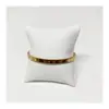 Almohada de PU con Flocado para Reloj, Accesorios de Exhibición de Joyería, Almohada Pequeña, Soporte de Exhibición para Mostrador, Pulsera, Pulsera, Adorno