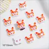 Accesorios para Uñas Artísticas Mascarilla de Zorro Linda de Dibujos Animados Animales Uñas Artísticas Decoración de Uñas DIY Estilo Ins Accesorios para Uñas Venta al por Mayor