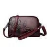 Bolso Pequeño Transfronterizo para Mujer Estilo Chino Nuevo Modelo 2026 Bolso para Mamá de Mediana Edad Bolso de Hombro Casual Bolso Cruzado de Cuero Suave Moderno