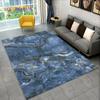 Alfombra de Área Geométrica de Mármol Azul Dorado Escandinavo Suministro Transfronterizo de Amazon Aliexpress Jt Mitad-
