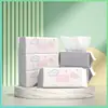 Atacado de lenços de limpeza facial descartáveis tipo rolo, faixas de cintura personalizáveis, lenços de limpeza facial, lenços removedores de maquiagem e lenços de algodão macio para salões de beleza