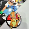 Llavero Caliente de Anime Pokemon Aleación de Zinc Rodamiento Diseño Giratorio Criaturas Mágicas Lindas