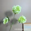 3 flores artificiais de lisianthus de pétalas duplas para decoração de cerimônia de casamento, ornamentos de sala de estar em casa, centros de mesa de hotel e arranjos florais