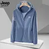 Chaqueta Jeep Spirit Jeep Ice-Sense de Secado Rápido con Protección Solar para Hombre 2026 Nueva de Verano Transpirable Anti-UV