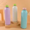 Copo Térmico de Pequeno Diâmetro Copo Térmico Personalizado de Aço Inoxidável Impressão Serigráfica a Laser Garrafa de Boca Pequena Copo Térmico de Água de Grande Capacidade