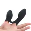 Manguitos Vibratorios Dobles de Silicona para Dedos, Juguetes Sexuales Novedosos para Adultos Hombres y Mujeres, Manguitos Estimuladores Silenciosos para Uso Lésbico