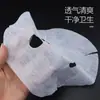 Papel para mascarilla facial desechable DIY para salón de belleza, papel para mascarilla facial de cara completa no tejido, mascarilla de belleza ultrafina transpirable