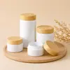 Frasco cosmético de PET, frasco para exfoliante corporal, frasco para crema de mantequilla corporal, envase para cuidado de la piel frasco de boca ancha de paredes gruesas