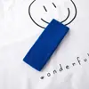 Faixa de Cabelo Lisa Masculina Tendência Street Absorvente de Suor e Antiperspirante Faixa Hip-Hop Versátil Faixa de Cabeça Tricotada Acessório de Cabeça Masculino Coreano Touca para Lavar o Rosto