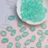 10x14mm Agujero Vertical Peces Pequeños Gradiente de Cristal Cuentas Hechas a Mano Pulsera DIY Collar Joyería de Vidrio Accesorios Venta al por Mayor