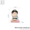 Adorno para Soporte de Teléfono Móvil Femenino Hui'An, Decoración de Escritorio Linda Versión Q Cultural y Creativa de Quanzhou, Recuerdo Turístico del Sur de Fujian
