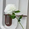 Simulação peônia única multicamadas peônia de Luoyang arranjo de flores para casa sala de estar decoração casamento hotel floral macio atacado