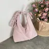 Bolsa de Hombro de Lona Estilo Coreano Ins para Primavera 2026, Bolso de Mano Casual para Viajes de Gran Capacidad, Bolso de Hombro para Estudiantes