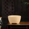Maceta de flor de arena púrpura vidriada Yixing al por mayor creativa simple decoración de balcón grieta de hielo maceta para suculentas de escritorio YS30