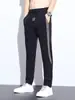 Calça Masculina Estilo Chinês do Fabricante Original, Verão Fina de Corte Solto Versátil Tendência Casual Pantalona Cropped para Esportes