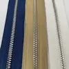 No. Cremallera de aleación de titanio metálico de 3 cremalleras dobles con código electrochapado para equipaje, estándar nacional GCC