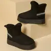 Outono 2026 Novo Modelo Tamanho Grande Feminino Casual Confortável Quente Fashionável para Exterior Botas de Neve Tamanho Único