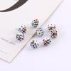 10mm linha de cerâmica macia broca bola furo reto contas soltas diy cheongsam placa botão pulseira miçangas material de jóias acessórios