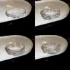 Pulseira Aberta Flor de Zircônia Estilo Luxo Leve, Pulseira Versátil Exquisita Francesa, Joias de Nicho de Alta Qualidade da Moda Atacado