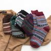 Calcetines de lana gruesos de otoño e invierno para mujer de Amazon, calcetines de media pantorrilla para mujer de comercio exterior transfronterizo, venta al por mayor de fábrica