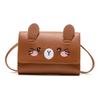 Bolsa Mini Fofa e Compacta Modelo Novo 2025 Bolsa Pequena de Coelho Bolsa Infantil Tendência Porta-Moedas Bolsa de Ombro