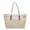 Bolso de mano sencillo de lona para mujer, bandolera de gran capacidad, estilo momia, para uso diario, 2024