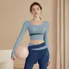 Ropa de Yoga en Rebaja para Mujer, Nuevos Tops Deportivos de Malla, Ropa Sexy Adelgazante para Entrenamiento Fitness con Almohadillas en el Pecho, Venta al por Mayor