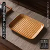 Cesta de Frutas Quadrada de Bambu Tecido à Mão Chinesa Prato de Frutas Rattan Tecido Cesta de Frutas Comercial Bandeja Doméstica Prato de Armazenamento Produto