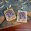 Xizang Hot Gong Nepal Tanka Pintado a Mano Mahakala Núcleo de Tarjeta 4*5