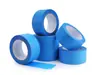Cinta de enmascarar azul de venta caliente transfronteriza, anti-UV, 14 días sin residuos de pegamento, alta viscosidad, sin desgomado, cinta de enmascarar escribible