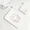 Espejo de Maquillaje Lindo de Conejo Miffy, Espejo de Maquillaje Plegable Adorable Estilo Ins para Dormitorio de Estudiante, Portátil de Escritorio para Niñas