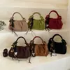 Bolsa de Nube Plegada Otoño 2016 Moda Femenina Bolso de Mano Retro de Moda Versátil Bolso de Hombro Cruzado